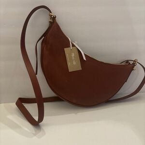 The Madewell Essential Convertible Mini Bag NO845 NEW Warm Cinnamon